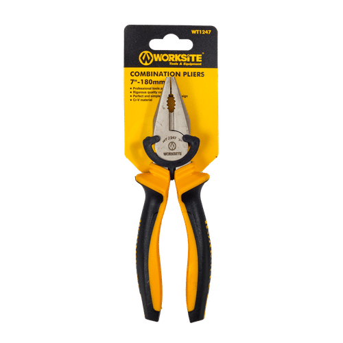 WORKSITE 175mm COMBINATION PLIERS