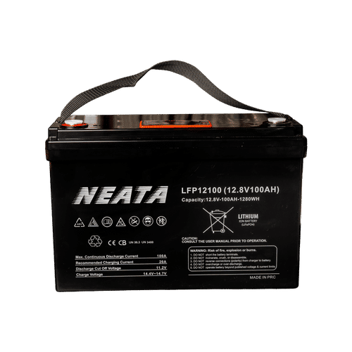 NEATA 12.8v 100ah 1C BLUETOOTH LCD DISPLAY LITHIUM BATTERY