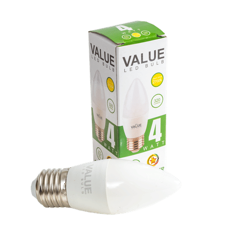LEDLITE VALUE B22 WARMWHITE CANDLE 4w LED LAMP