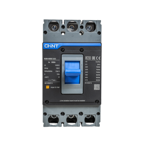 CHINT NXM-400S 3 POLE 50ka 350a MCCB