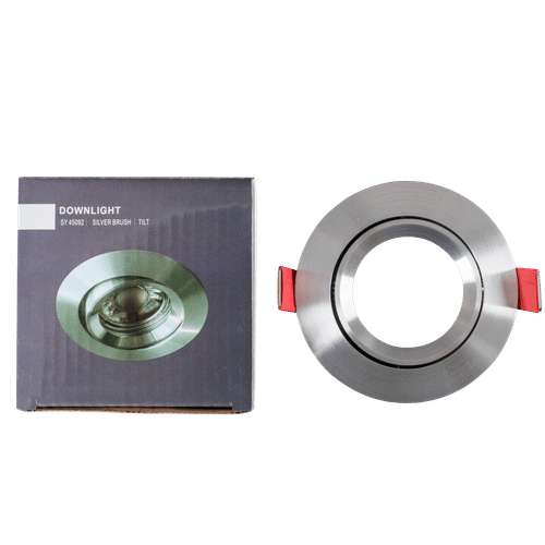 SYNERJI SY25294 WHITE ALUMINIUM 60mm FIXED DOWNLIGHTER