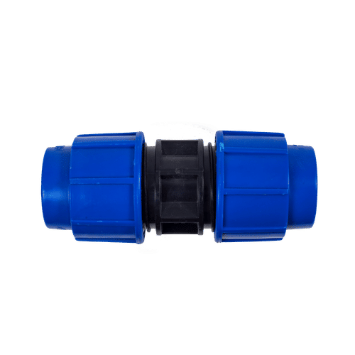 ERA HDPE PLAIN 63mmx63mm COMPRESSION COUPLING