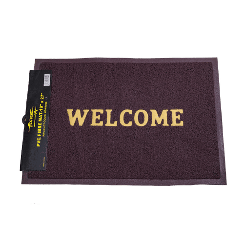 FORGE PVC FIBRE 19x27" DOOR MAT