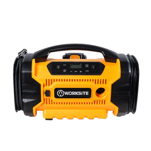 WORKSITE 20v CORDLESS TYRE INFLATOR + CHARGER