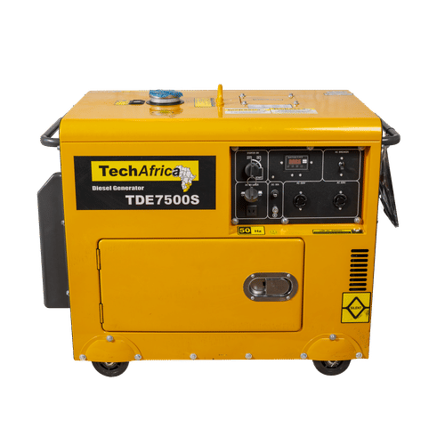 TECH AFRICA TDE7500S SINGLE PHASE 5.5KVA DIESEL GENERATOR