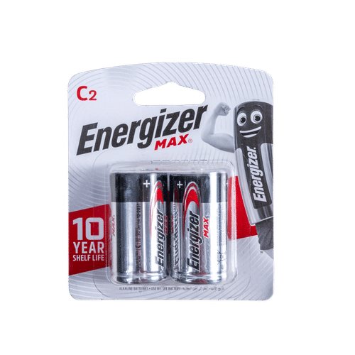ENERGIZER MAX 2-PACK C BATTERY