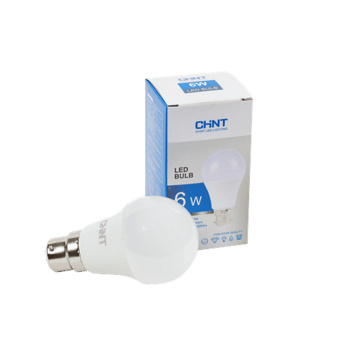 CHINT WARM WHITE NON DIMMABLE BC 6w LED LAMP