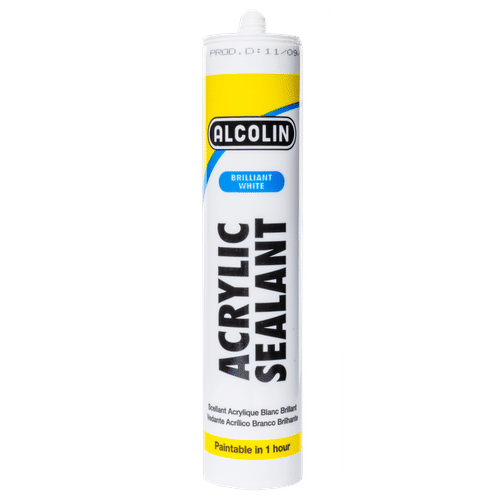 ALCOLIN BRILLIANT WHITE 280ml ACRYLIC SEALANT