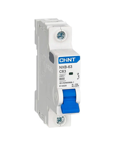 CHINT NXB-63 SINGLE POLE 6ka 63a MCB