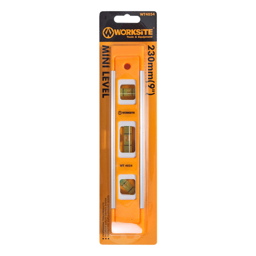 WORKSITE 230mm MINI SPIRIT LEVEL