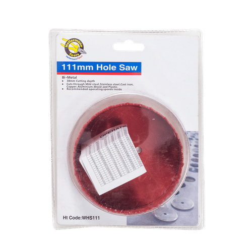 HELLERMANN TYTON BI-METAL 111mm HOLESAW