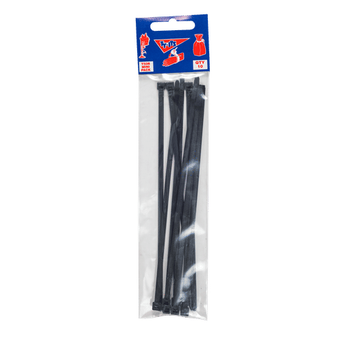 HELLERMANN TYTON INSULOK MINI BLACK 198x4.7mm CABLE TIES