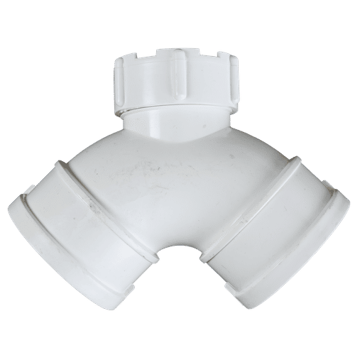 ERA PVC SOLVENT WELD 50mm 45deg WASTE ACCESS BEND