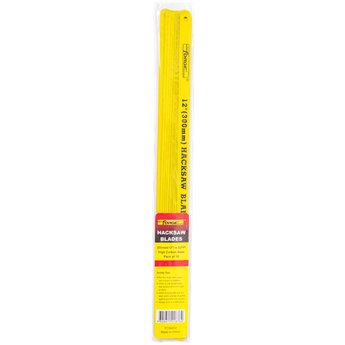FORGE 32T CARBON STEEL 10 PACK 300mm HACKSAW BLADES