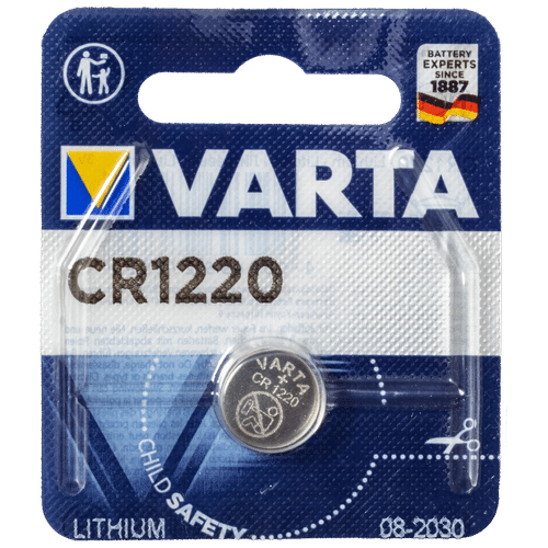 VARTA CR1220 1 PACK LITHIUM BATTERY