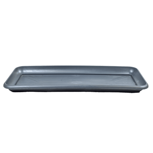 VILLA SQUARE ANTHRACITE 40cm SAUCER