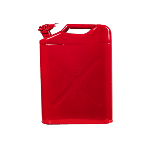 RED 20Lt METAL JERRY CAN 