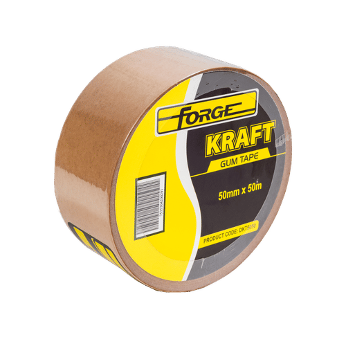 FORGE 50mmx50m KRAFT GUM TAPE  