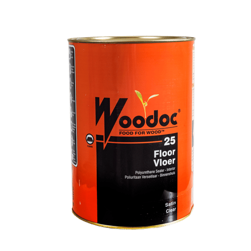 WOODOC 25 SATIN CLEAR 5Lt POLYURETHANE FLOOR SEALER