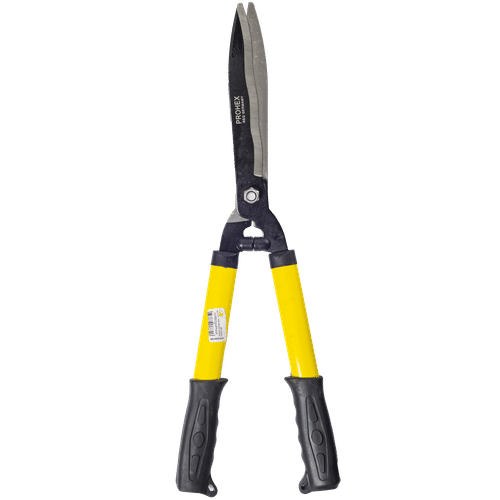 PROHEX RUBBER GRIP WAVY BLADE HEDGE SHEARS