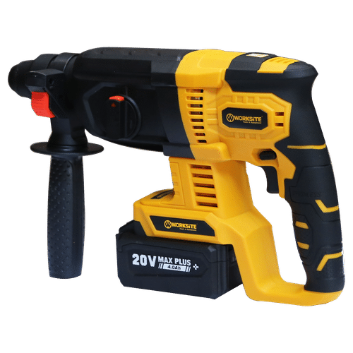 WORKSITE BRUSHLESS CORDLESS 20v 6.35mm ROTARY HAMMER DRILL