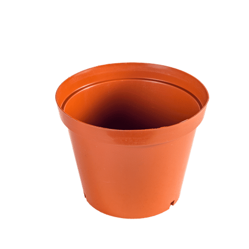 ROUND PLASTIC TERRA 12.5cm PLANT POT