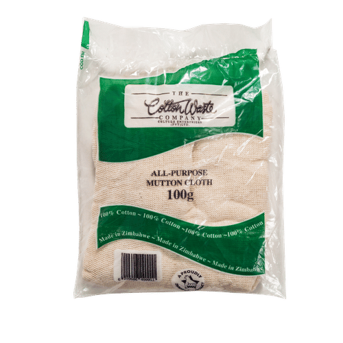 COTTON WASTE 100g MUTTON CLOTH