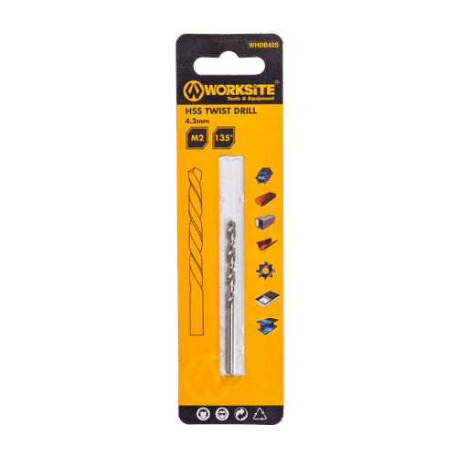 WORKSITE M2 4.2x75mm HSS DRILL BIT
