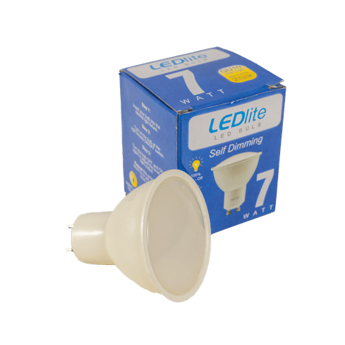 LEDLITE WARM WHITE 3 STEP DIMMABLE GU10 7w DIMMABLE LED LAMP