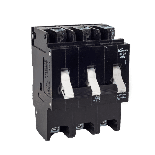KASAN 3 POLE 20a MCB