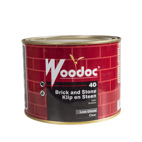 WOODOC 40 LOW GLOSS CLEAR 1Lt BRICK & STONE SEALER