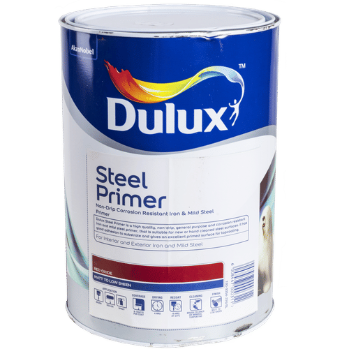 DULUX RED OXIDE 5Lt STEEL PRIMER