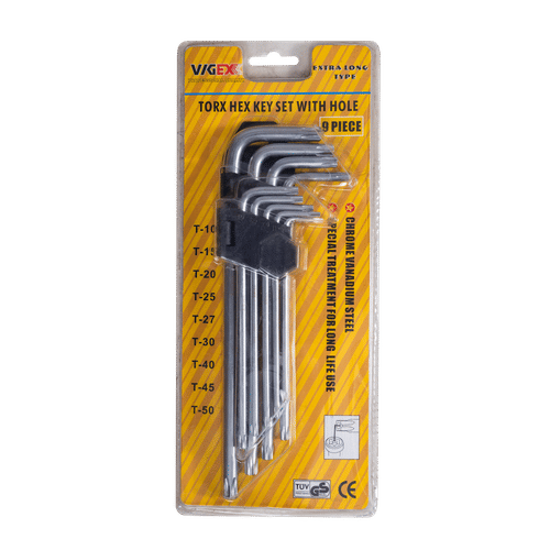 VIGEX TORX LONG ALLEN KEY SET