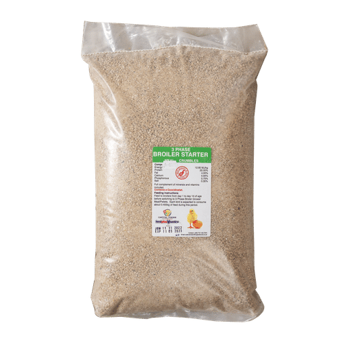 CAPITAL FOODS 3 PHASE 5kg BROILER STARTER CRUMBLES