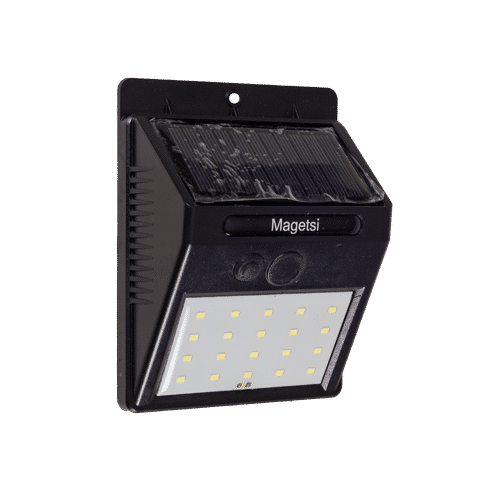 SOLAR 1200mAh LED WALL LIGHT + SENSOR