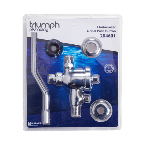 TIEMA URINAL FLUSHMASTER VALVE WITH TAILPIECE