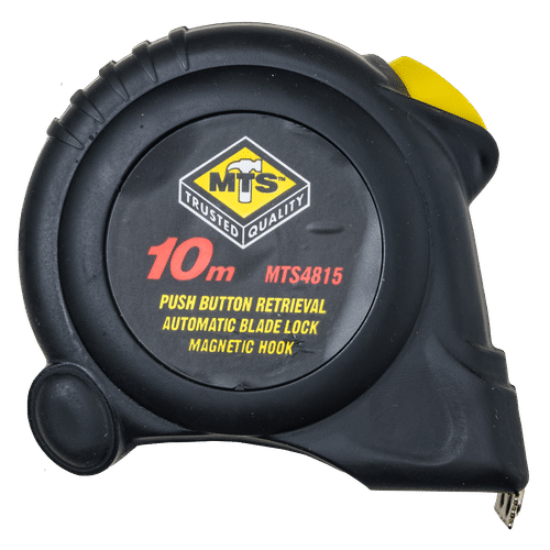 MTS SOFT GRIP 10mx25mm TAPE MEASURE