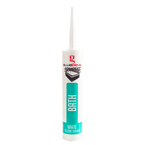 GLUEDEVIL WHITE 280ml BATH SILICONE SEALANT