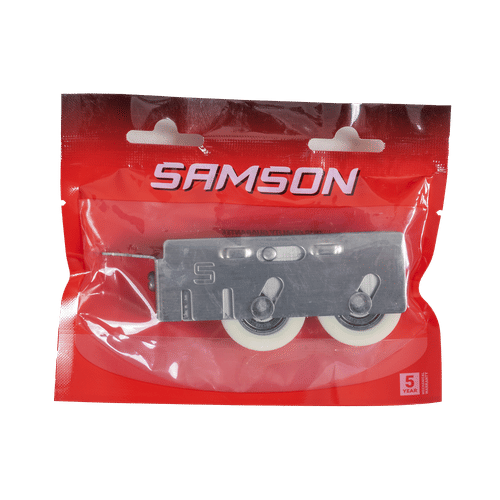 SAMSON STAINLESS STEEL 15mm DOUBLE DOOR ROLLER