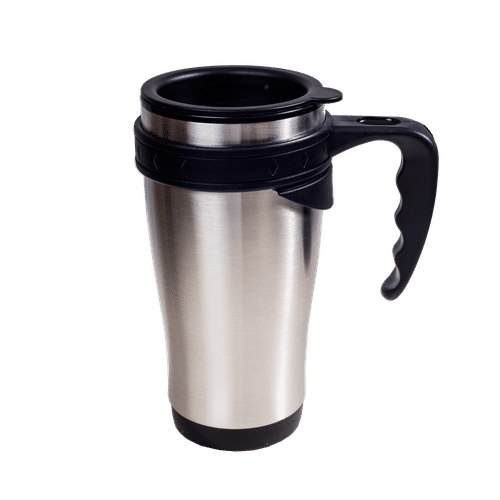 STAINLESS STEEL TRAVEL MUG 