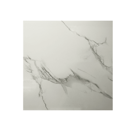 PY61001 600x600mm POLISHED MARBLE WHITE 1.44/m² PORCELAIN FLOOR TILE