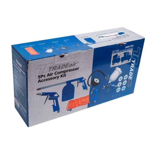 TRADEAIR 5 PIECE COMPRESSOR ACCESSORY KIT