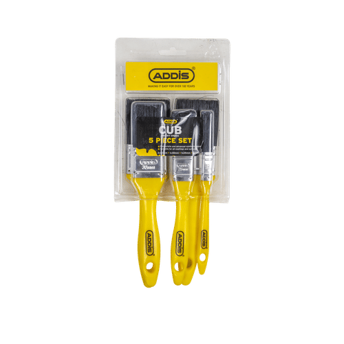 ADDIS CUB 5 PIECE PAINT BRUSH SET