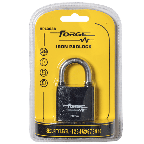 FORGE HPL3038 IRON 38mm PADLOCK