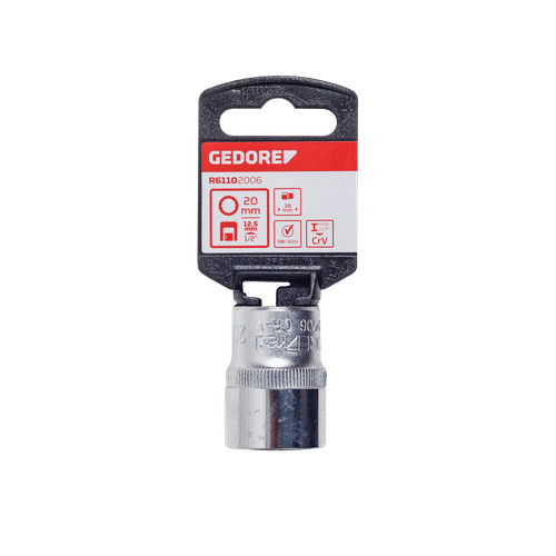 GEDORE RED ½" DRIVE 20mm BI-HEX SOCKET