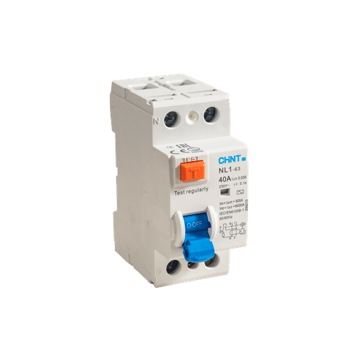CHINT NL1-63 40a 30ma 2POLE EARTH LEAKAGE UNIT