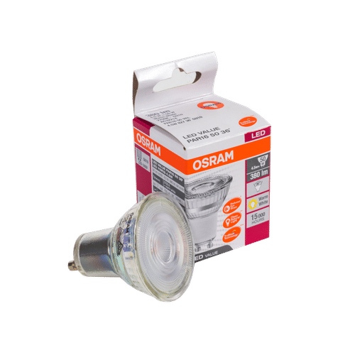 OSRAM WARM WHITE GU10 4/5w LED LAMP