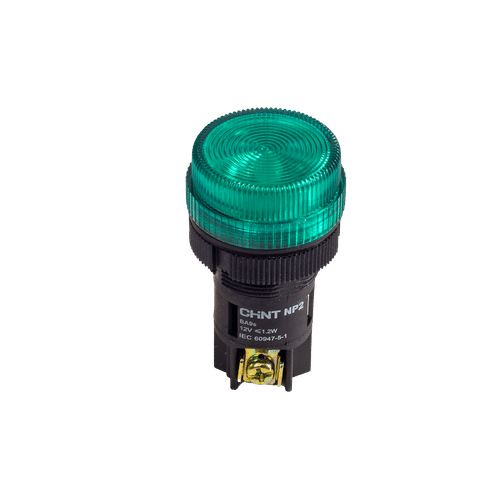 CHINT NP2-EV163 GREEN 12v INDICATOR LAMP