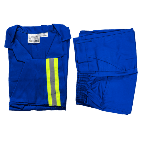 ROYAL BLUE REFLECTIVE SIZE 42 WORK SUIT 