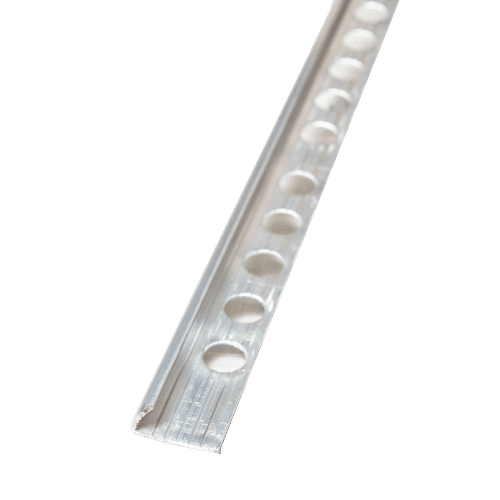GENESIS NATURAL ALUMINIUM ROUND 12mm x 2.5m TILE EDGE TRIM